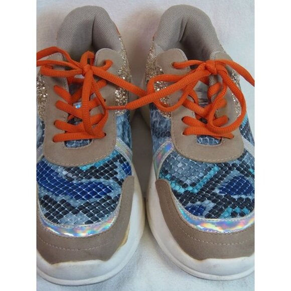 Torrid Multi Snake Sneaker Size 7(??) - Picture 1 of 12